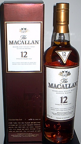 Виски Макаллан 12 лет (The Маcallan 12 years)