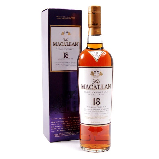 Виски Макаллан 18 лет (The Маcallan 18 years)